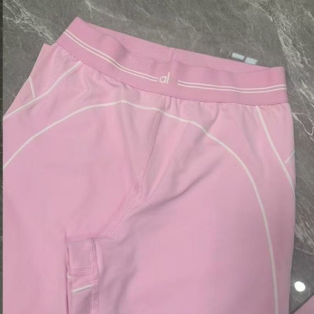 ALO Yoga Pink and White Intimates Set Sz S - Picture 4 of 7